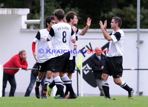 FV Elsenz - FVS Sulzfeld 13.10.2012 Kreisliga Sinsheim (© Siegfried)